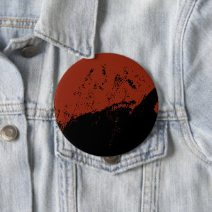 Brushstroke 7 10 cm round badge