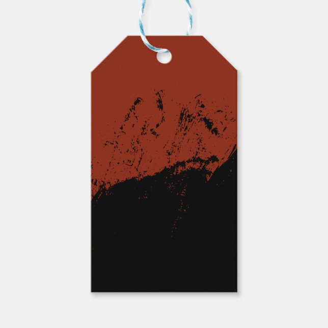 Brushstroke 7 gift tags (Front)