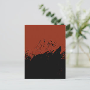 Brushstroke 7 postcard