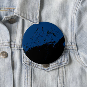 Brushstroke 8 10 cm round badge