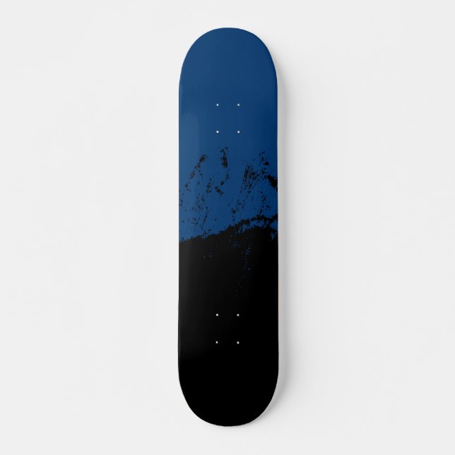 Brushstroke 8 skateboard (Front)
