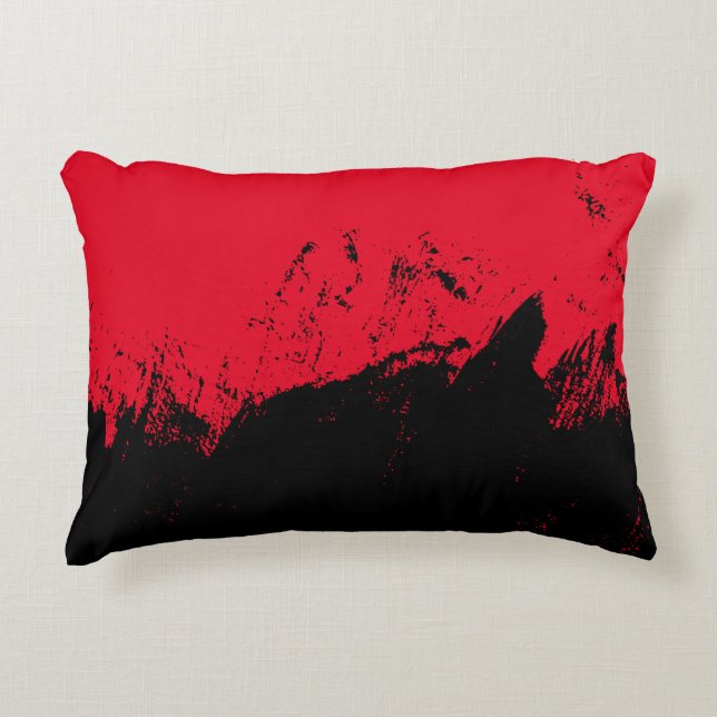 Brushstroke 9 decorative cushion (Front)