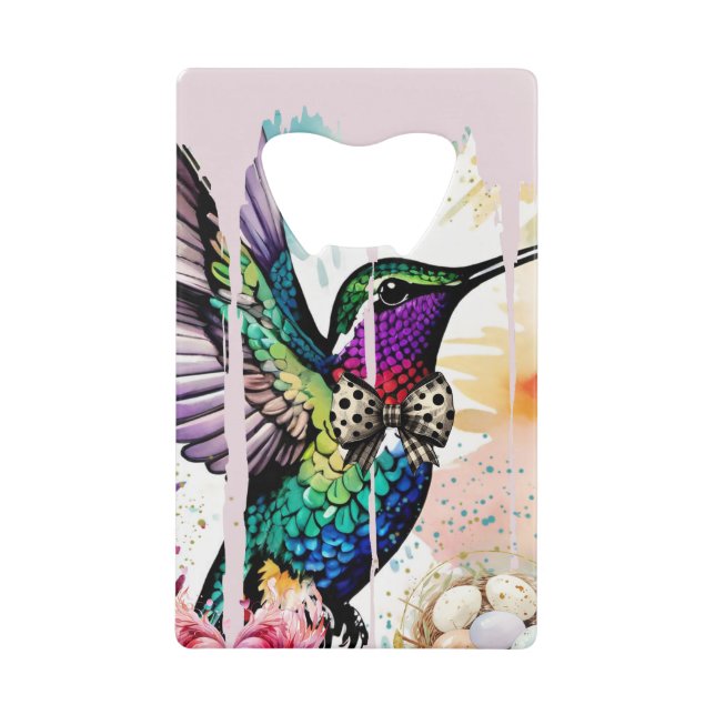 Brushstroke Bird Art (Front)
