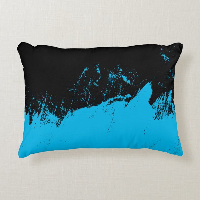 Brushstroke Decorative Cushion (Front)