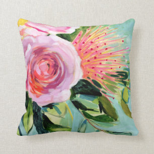 Brushy Floral I Cushion