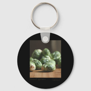Brussel Sprout Funny Graphic Christmas Shirt Gift Key Ring