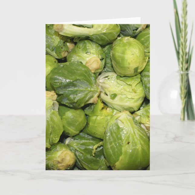 Brussel Sprouts Card (Front)