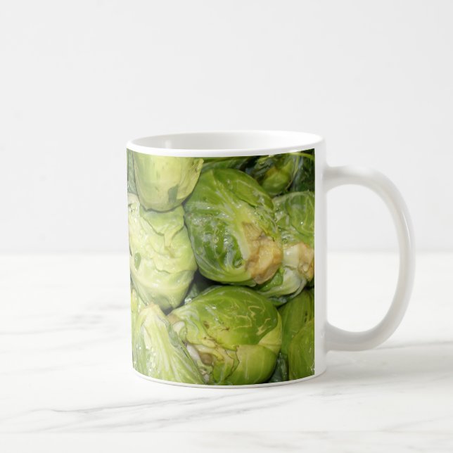 Brussel Sprouts Coffee Mug (Right)