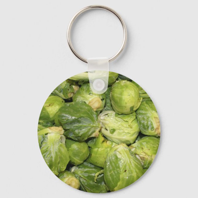 Brussel Sprouts Key Ring (Front)