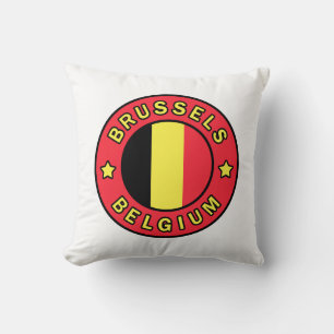 Brussels Belgium Cushion