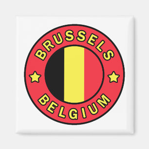 Brussels Belgium Magnet