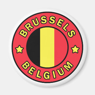Brussels Belgium Magnet