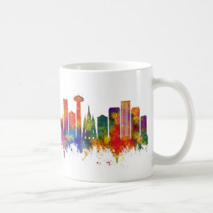Brussels Belgium Skyline Coffee Mug
