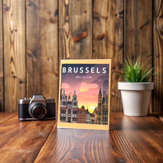 Brussels Belgium, the popular city Postcard (Creator Uploaded)