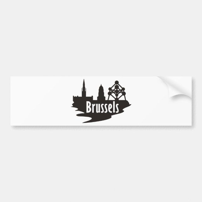 Brussels Bumper Sticker (Front)