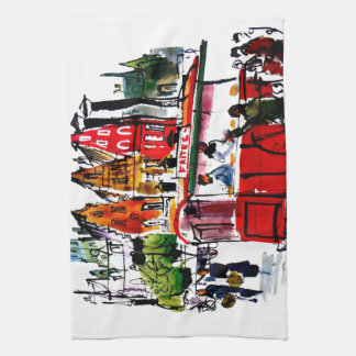 Brussels City Tea Towel