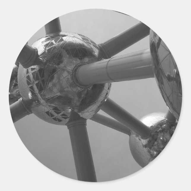 Brussels Classic Round Sticker (Front)