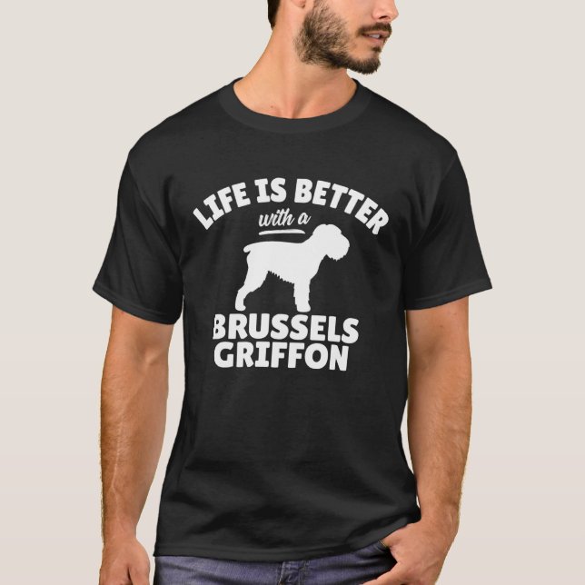Brussels Griffon  1 T-Shirt (Front)