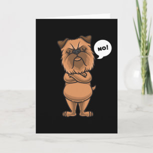 Brussels Griffon Bruxellois Dog Gift Card