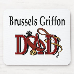 Brussels Griffon Dad Gifts Mouse Pad
