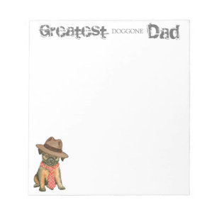 Brussels Griffon Dad Notepad