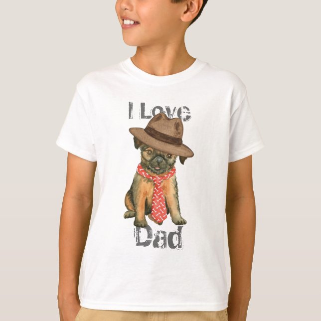 Brussels Griffon Dad T-Shirt (Front)