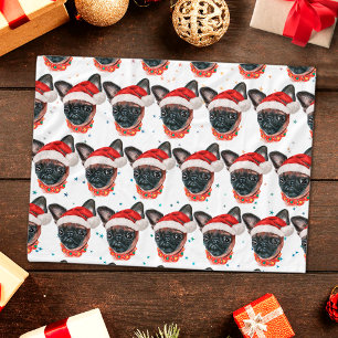 Brussels Griffon Dog Breed Christmas Fleece Blanket