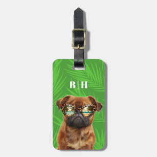 Brussels Griffon Dog Luggage Tags