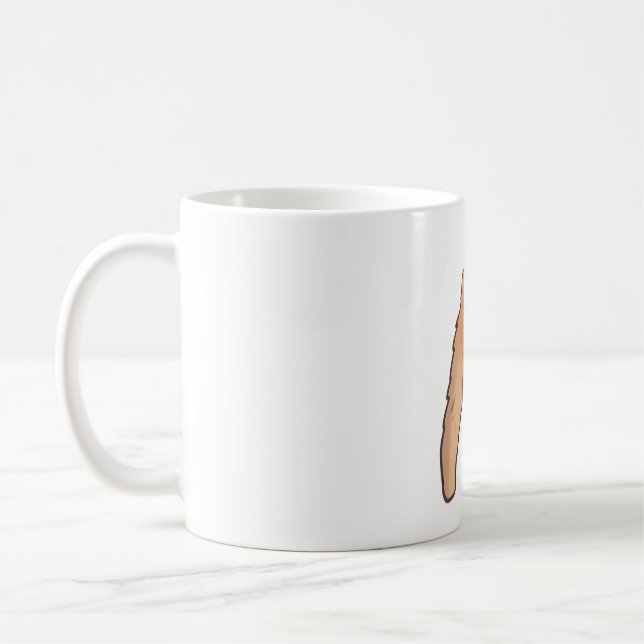 Brussels griffon dog Magic Coffee Mug (Left)