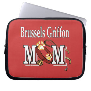 Brussels Griffon Dog MOM Laptop Sleeve