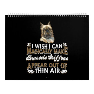 Brussels Griffon Dogs Calendar