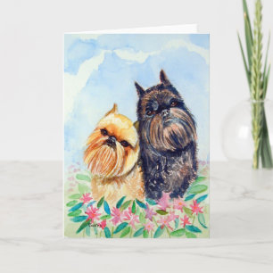 Brussels Griffon Greeting Cards