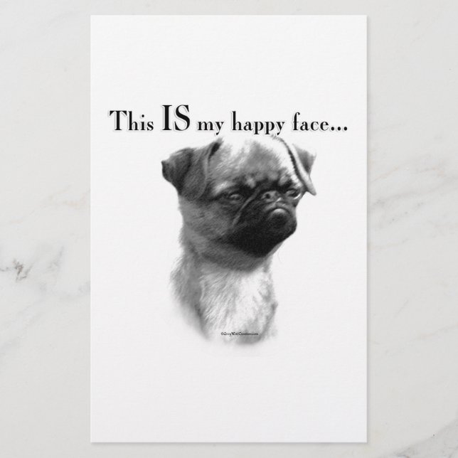 Brussels Griffon Happy Face (Front)