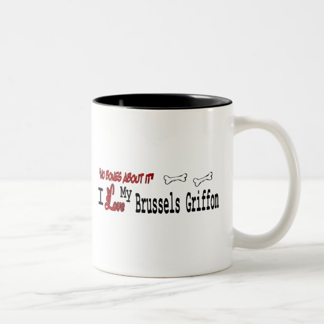 Brussels Griffon (I Love) Mug (Right)