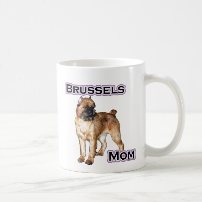 Brussels Griffon Mum; Mum of Brussels Griffon Coffee Mug (Right)