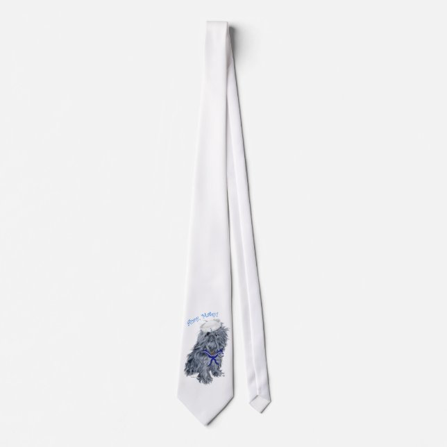 Brussels Griffon Sailor Tie (Front)