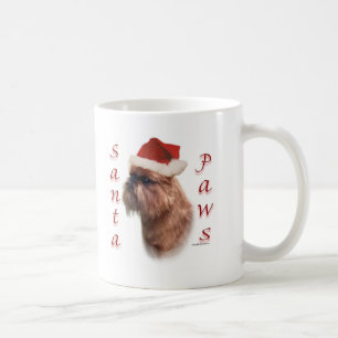 Brussels Griffon Santa Paws Coffee Mug