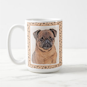 Brussels Griffon Smooth Painting Original Dog Art Coffee Mug