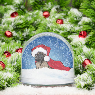 Brussels Griffon Snowglobe