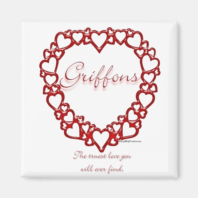 Brussels Griffon True Love Magnet (Front)