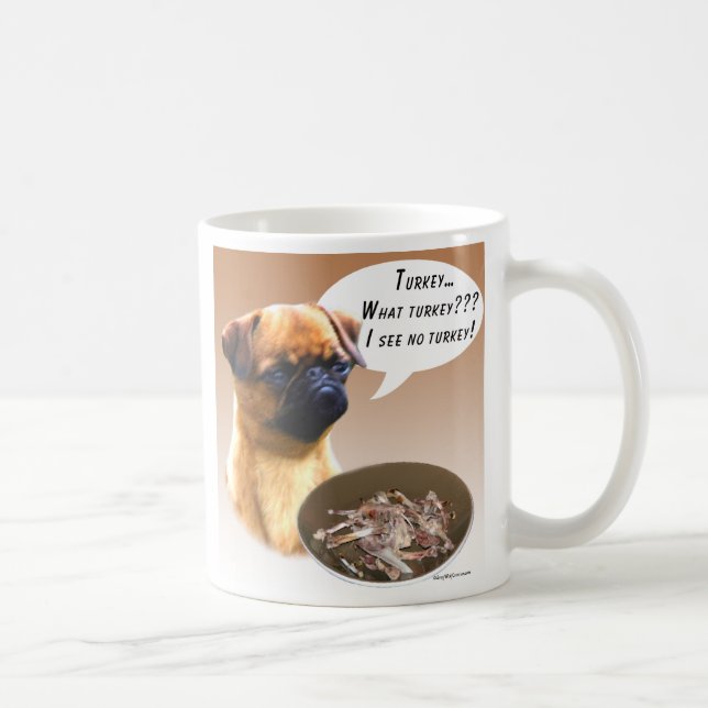 Brussels Griffon Turkey Coffee Mug (Right)