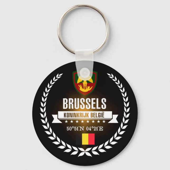 Brussels Key Ring (Front)