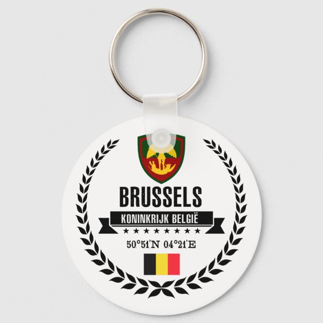 Brussels Key Ring (Front)