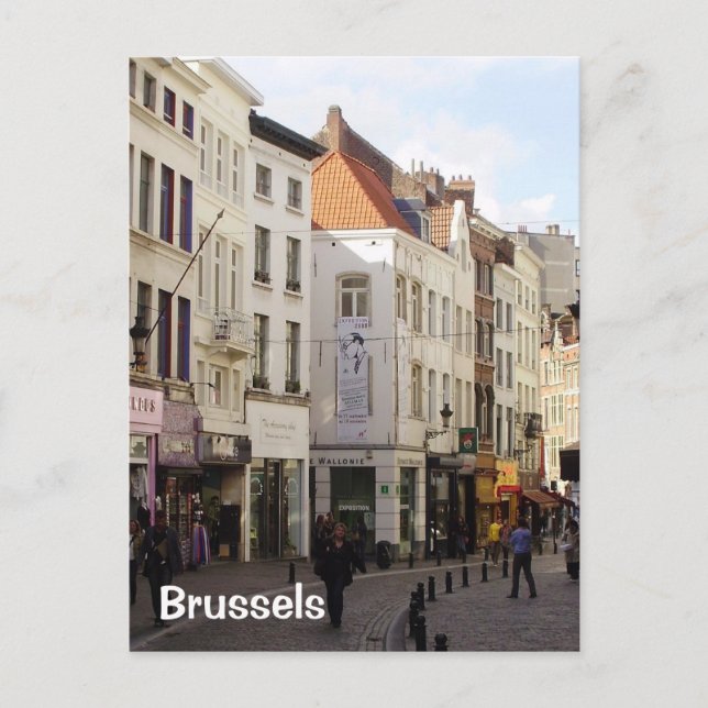 Brussels Postcard (Front)