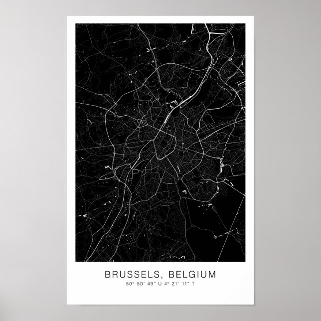 brussels poster minimalist scandinavian (Front)