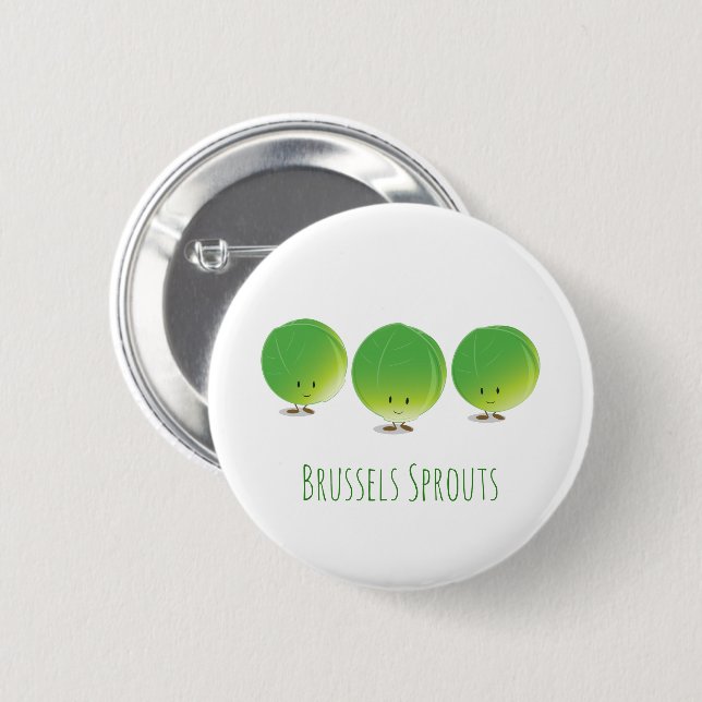 Brussels Sprouts | Button (Front & Back)
