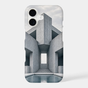 Brutalist Architecture iPhone 17 Case Concrete P