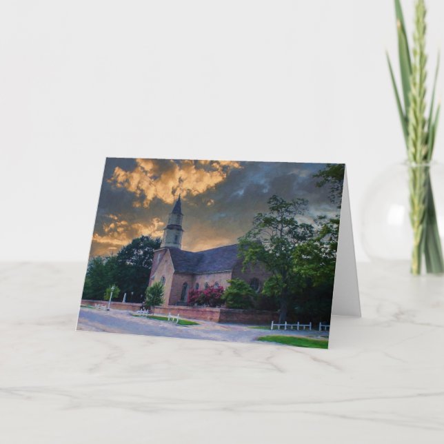 Bruton Parish Church Card (Front)