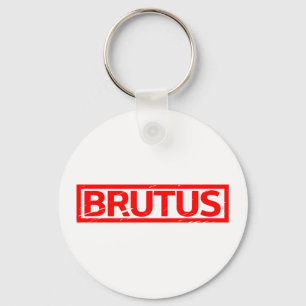 Brutus Stamp Key Ring
