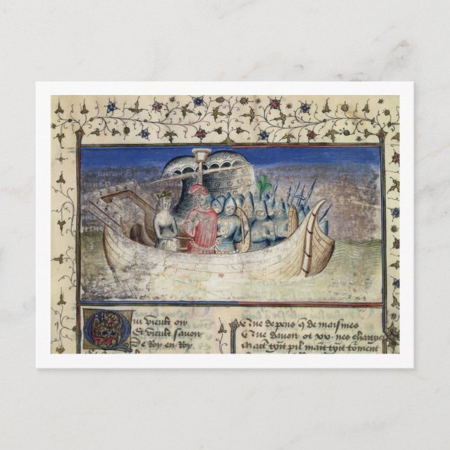 Brutus the Trojan Sets Sail for Britain, from 'The Postcard (Front)